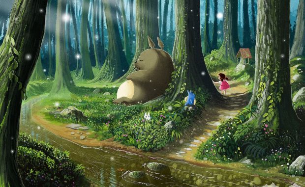 My Neighbor Totoro HD Wallpaper Free download.