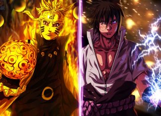 Naruto And Sasuke HD Wallpaper Free download.