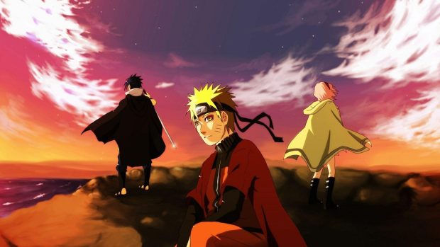 Naruto Team 7 Wallpaper 4K HD.