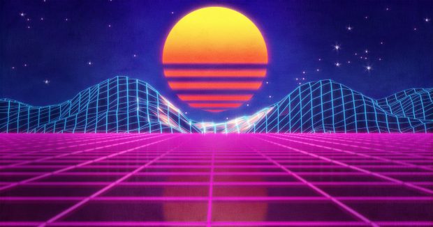 Neon Aesthetic Wallpaper Retro.