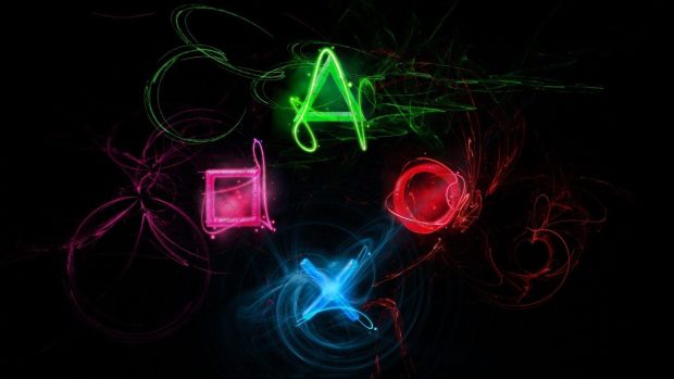 Neon Cool Wallpapers For PS4 HD.