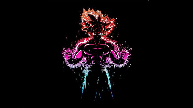 Neon DBZ Background HD.