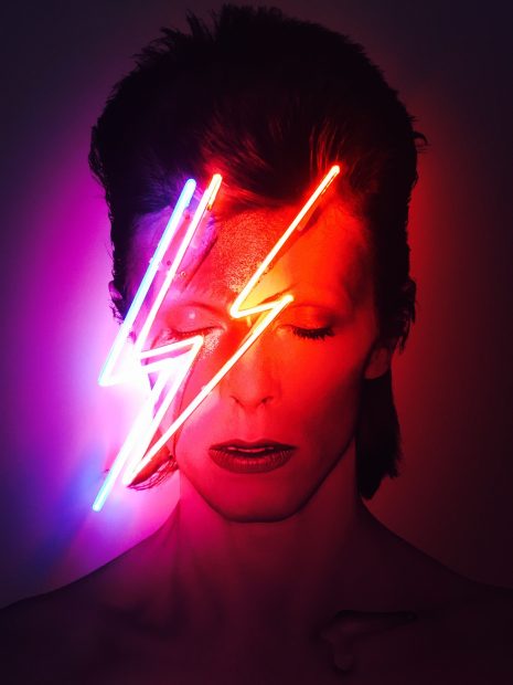 Neon David Bowie Wallpaper HD.