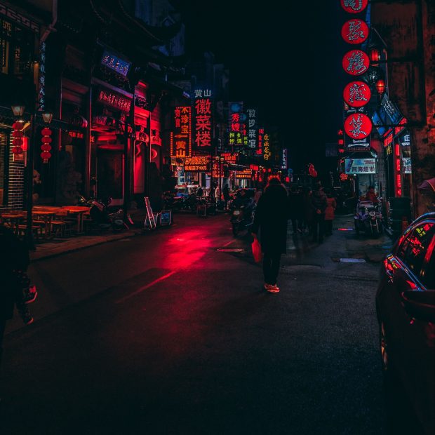 Neon Ipad Pro Wallpaper 4K HD Night.