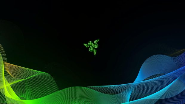 Neon Razer Background 4K.