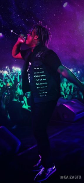 Neon Stage Juice Wrld Wallpaper HD.