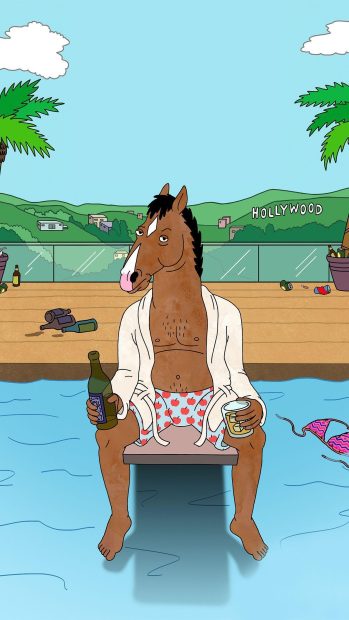 Netflix Bojack Horseman Wallpaper HD.