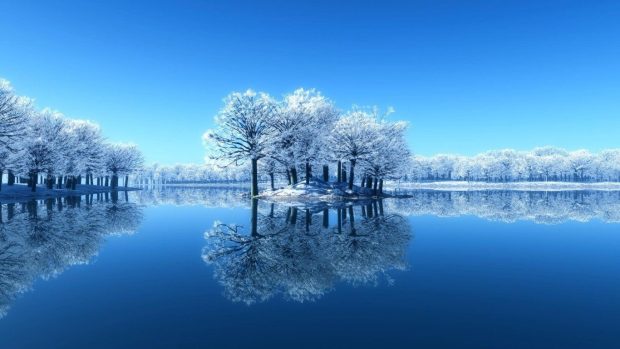 New 1366x768 Winter Wallpaper HD.