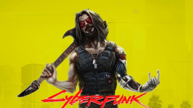 New 4K Cyberpunk 2077 Background.