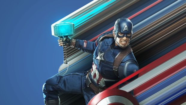 New 4k Captain America Background.