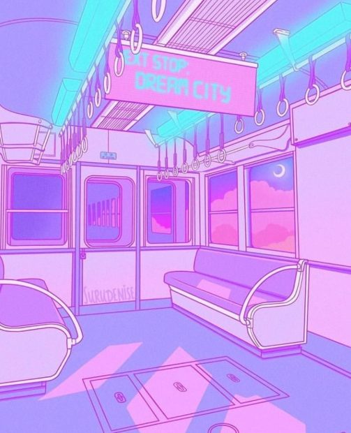 New Aesthetic Wallpaper Anime Wallpaper HD Pastel.