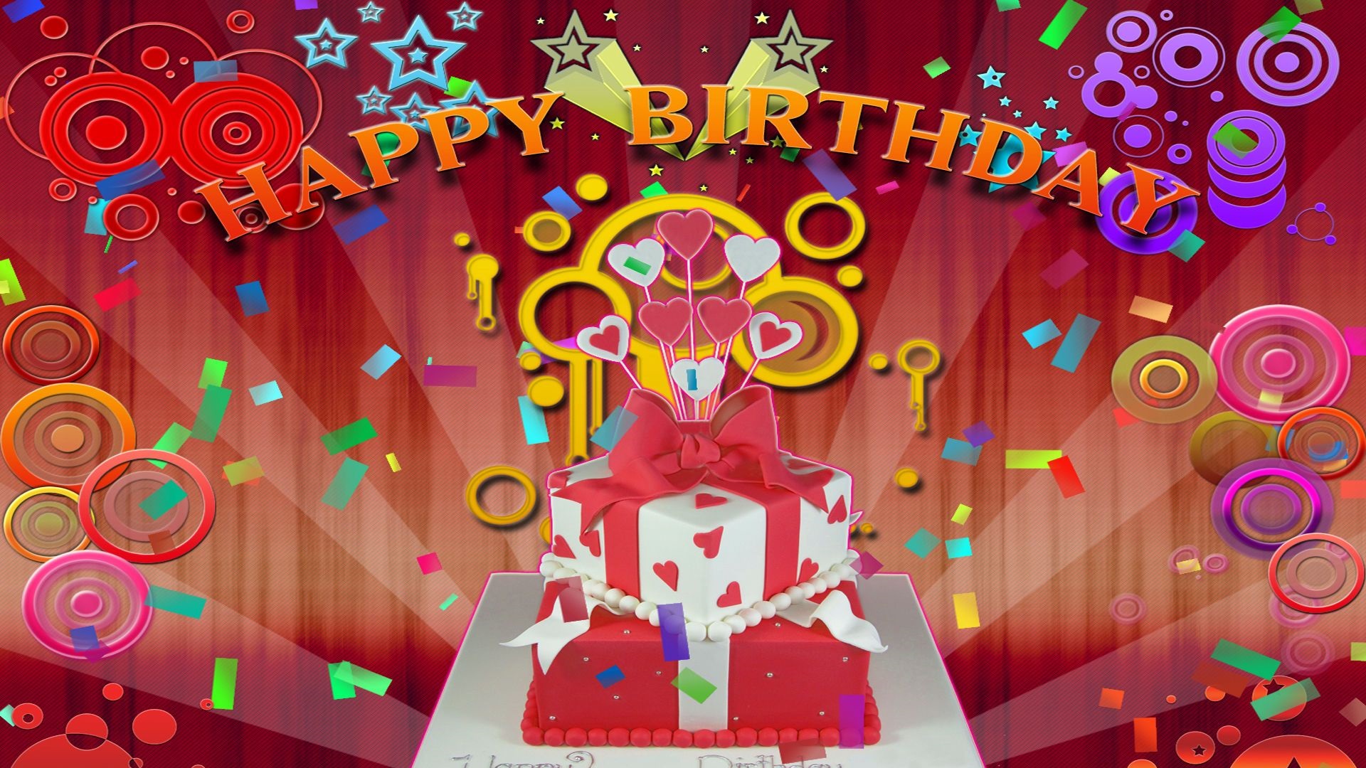 Birthday HD Backgrounds Free download 
