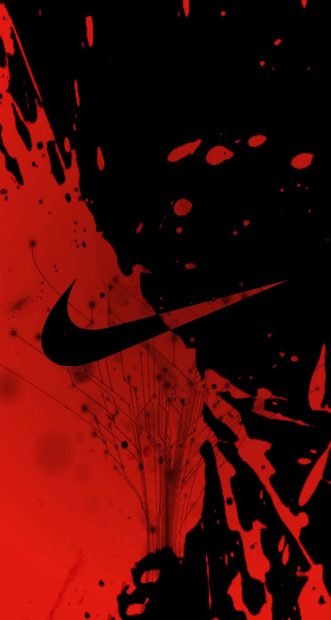 New Cool Nike Wallpaper HD Red Color.