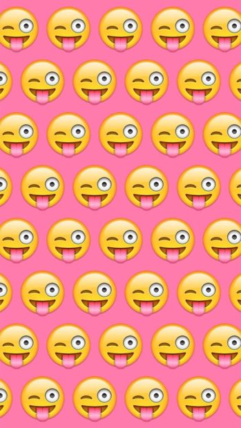 New Cute Emoji Background.