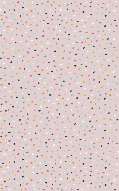 New Cute Pattern Background.