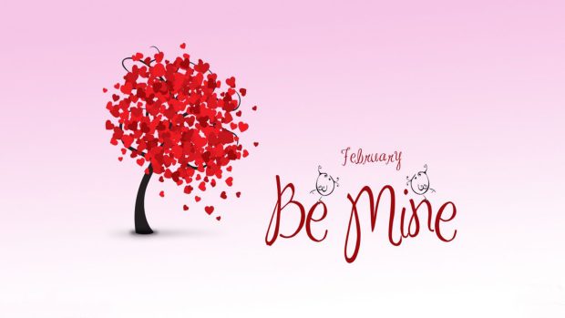 New Cute Valentine Background.