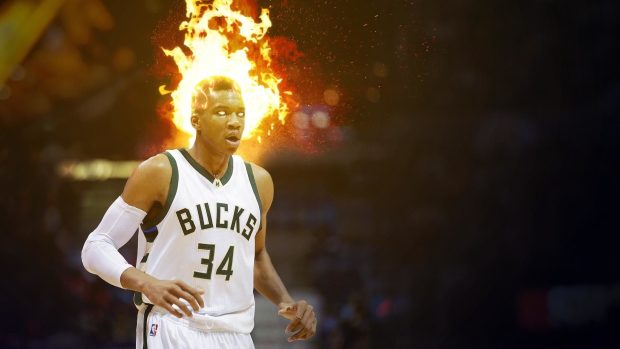 New Giannis Antetokounmpo Background.