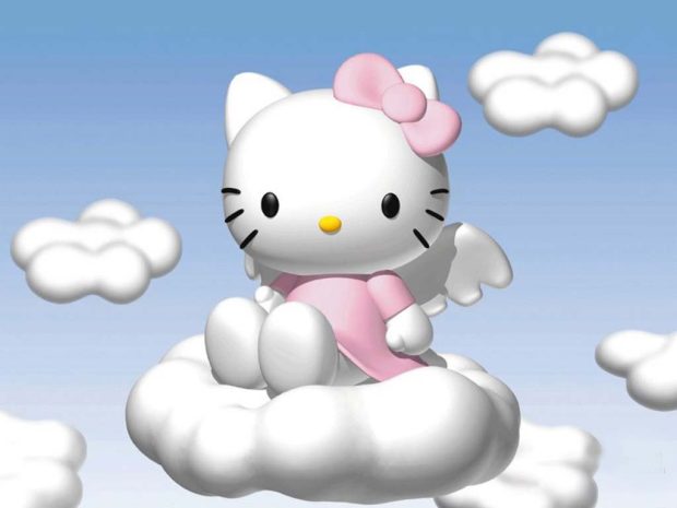 New Hello Kitty Easter Bunny Wallpaper HD.