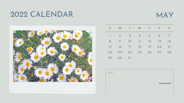 New May 2022 Calendar Wallpapers.