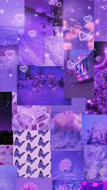 New Purple Aesthetic Wallpaper HD.