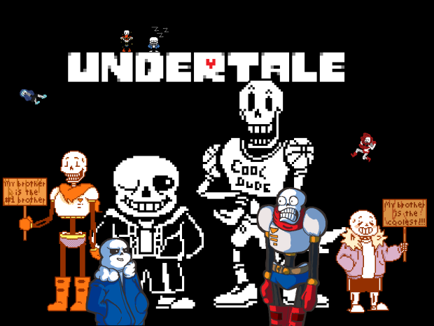 New Undertale Background.