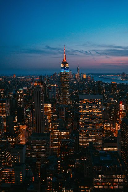 New York Aesthetic Wallpaper HD Night Light.