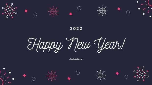 New year 2022 desktop wallpaper HD.