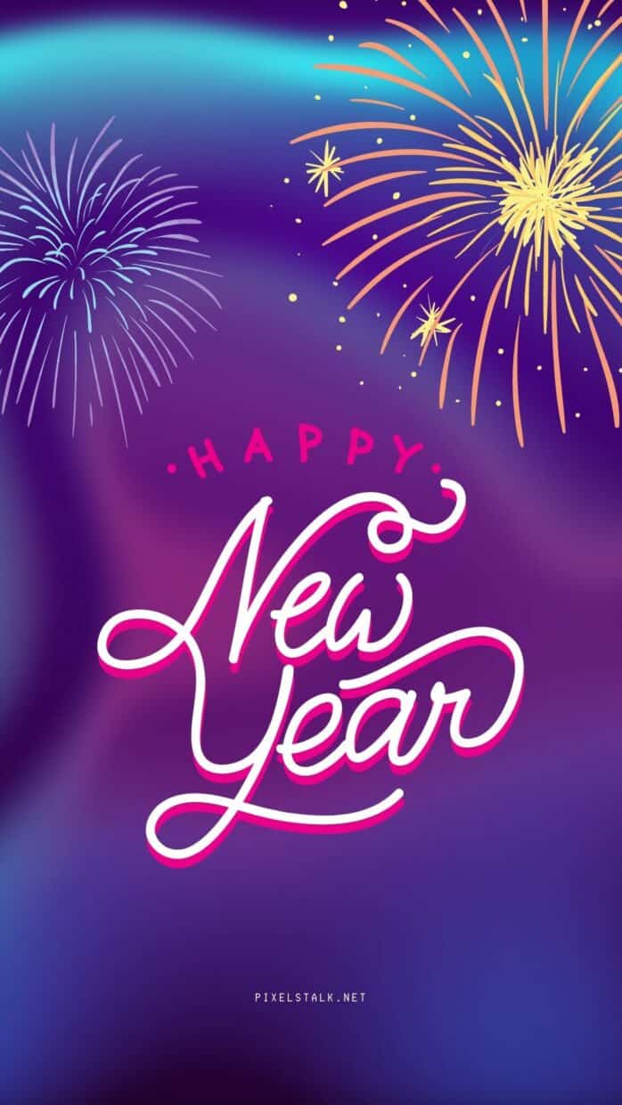 Happy New Year iPhone Wallpapers - PixelsTalk