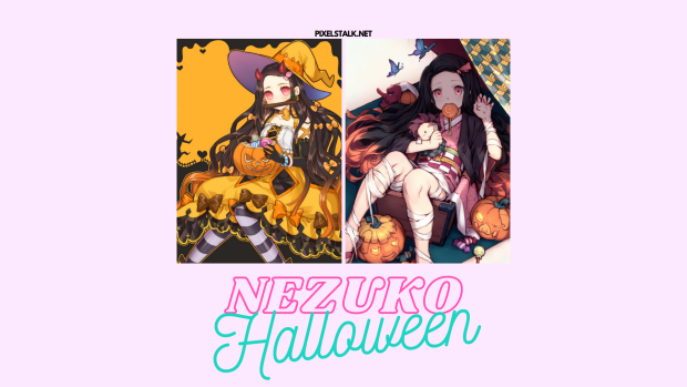 Nezuko Aesthetic Wallpaper HD.