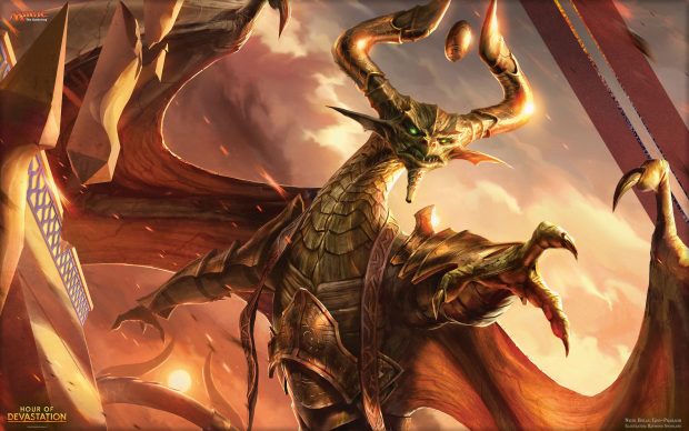 Nicol Bolas Desktop Wallpaper.