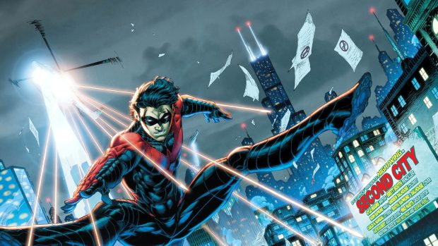 Nightwing Desktop Wallpaper.