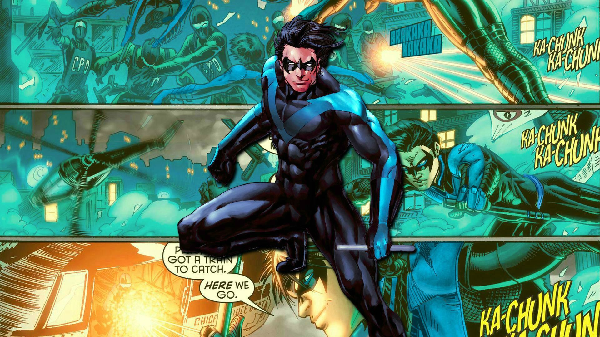 Nightwing and background HD wallpapers  Pxfuel