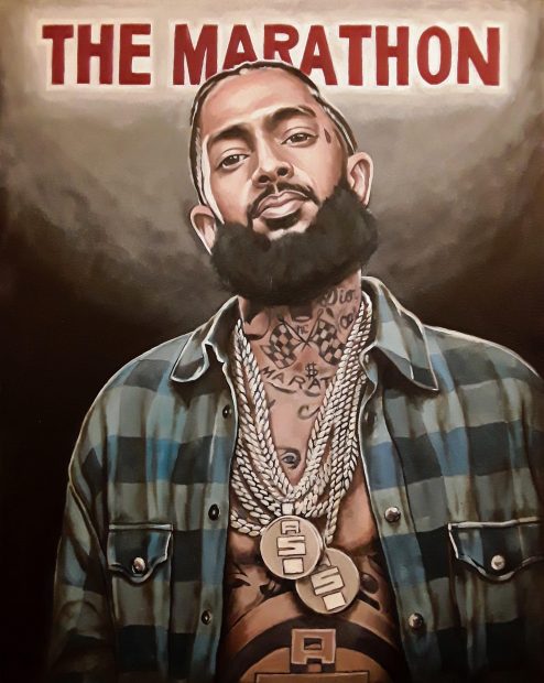 Nipsey Hussle HD Wallpaper Free download.