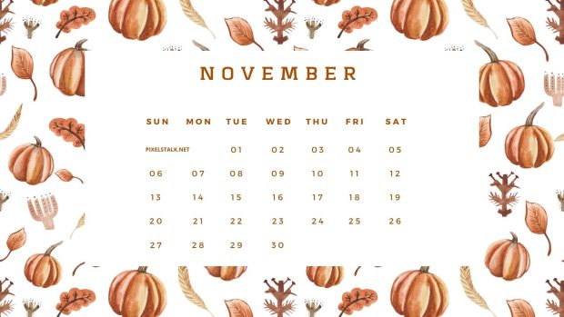 November 2022 Calendar Background Free Download.