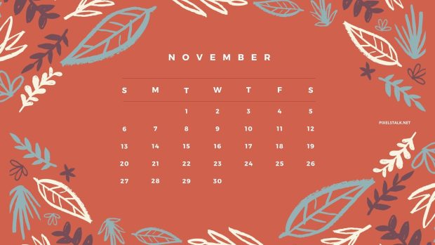 November 2022 Calendar Background HD Free download.