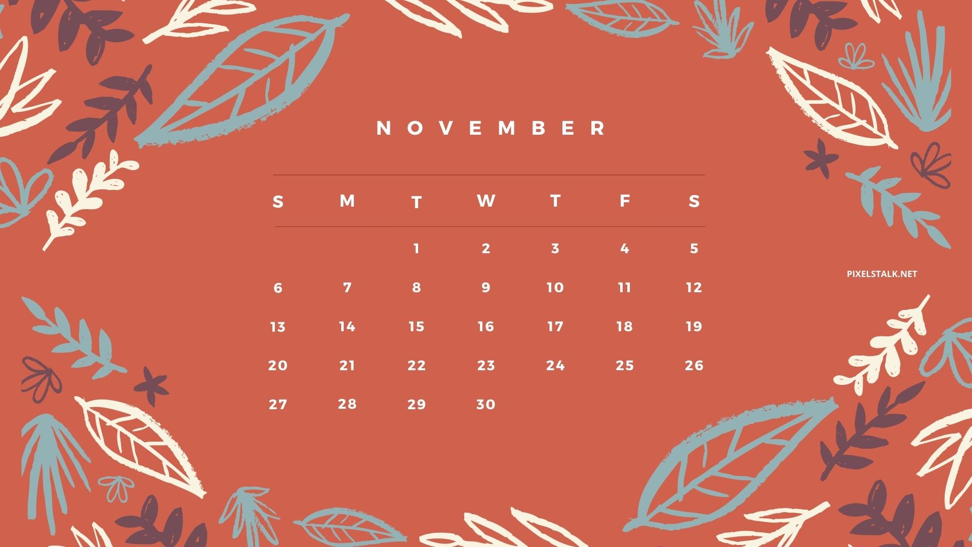 Với hình nền lịch tháng 11 tuyệt đẹp, bạn sẽ không còn cảm thấy nhàm chán khi truy cập máy tính hay điện thoại của mình. Hãy cùng tận hưởng một không gian tràn đầy sức sống và màu sắc cùng ngày mới nhé.