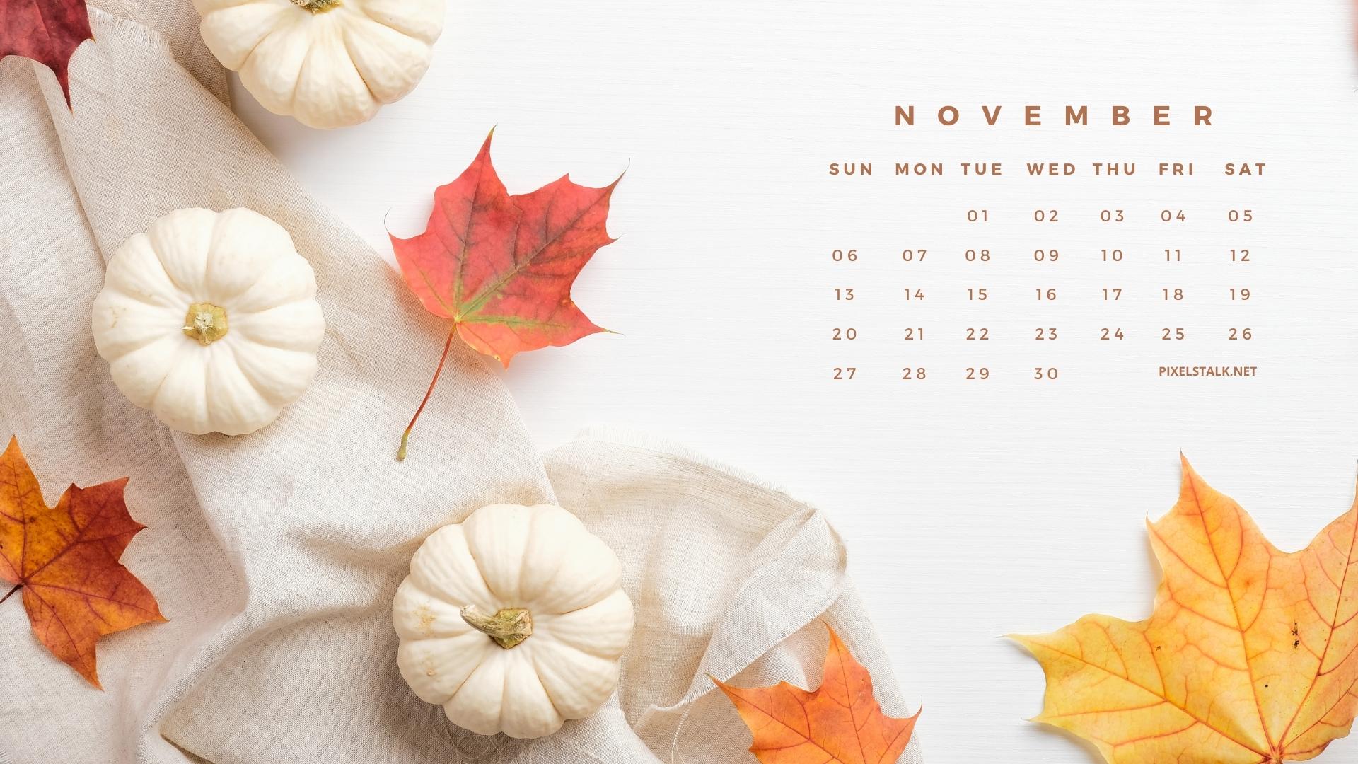 November 2020 Phone Calendar Wallpaper  Thyme Is Honey