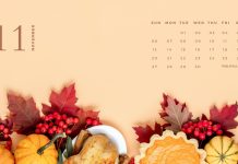 November 2022 Calendar Wallpaper Free Download.