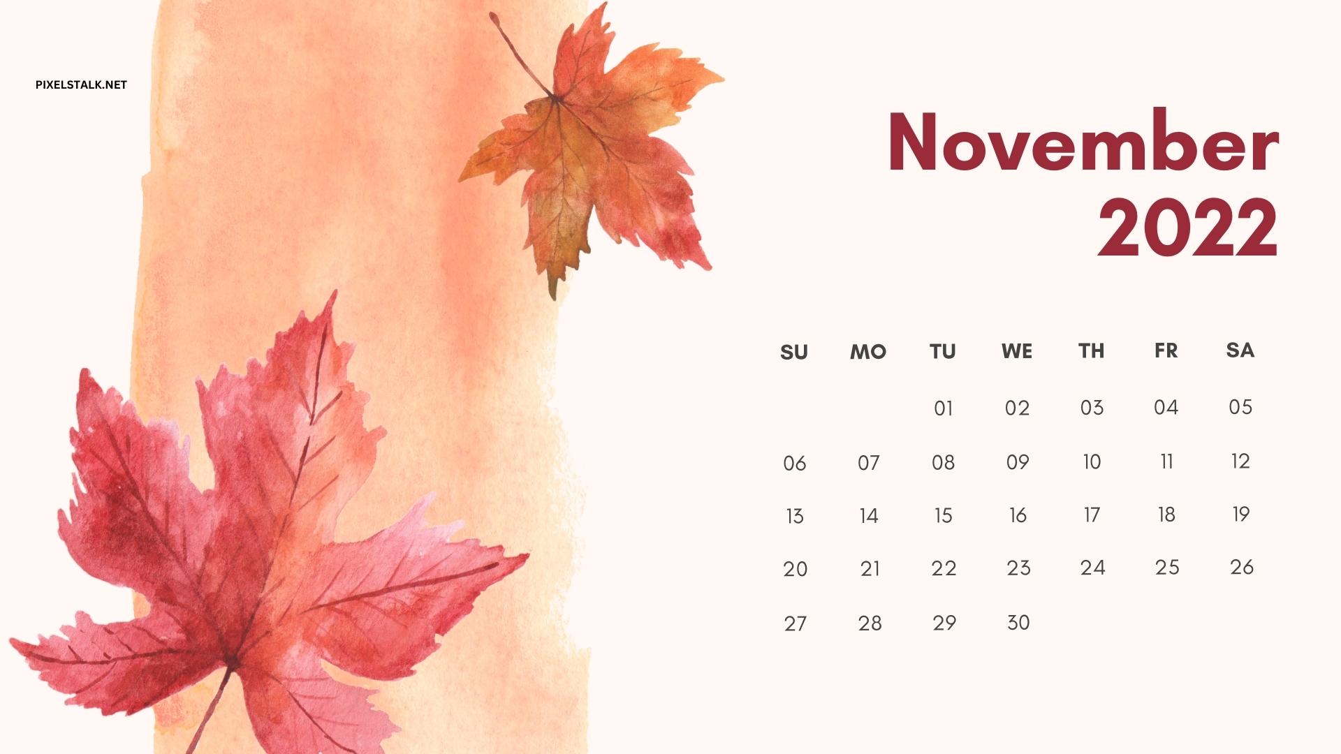 November Calendar Wallpaper  Desktop  Mobile Calendar for 2016