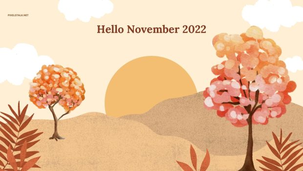 November 2022 Wide Screen Wallpaper HD.