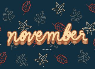 November Desktop Wallpaper.