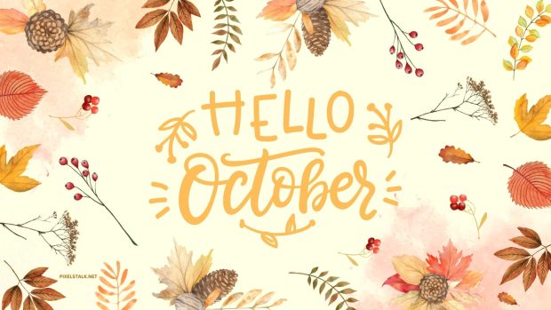 October 2022 Wallpaper HD 1920x1080.