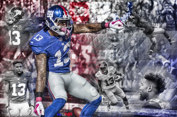 Odell Beckham Jr Wide Screen Wallpaper HD.