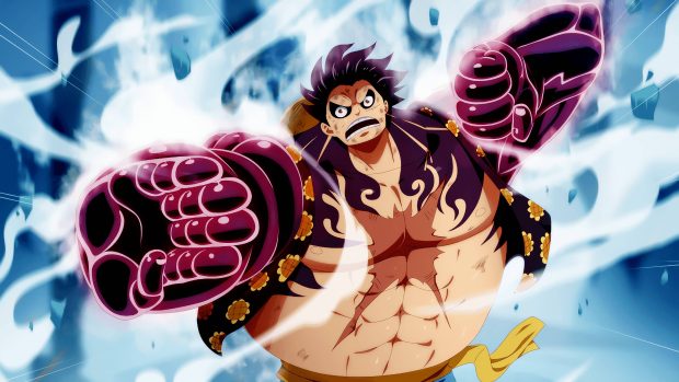 One Piece Wallpaper 4K HD Luffy Gear 4.