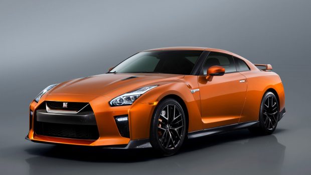 Orange GTR Wallpaper HD.