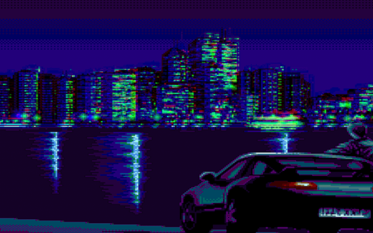 Retro Aesthetic Computer Background - PixelsTalk