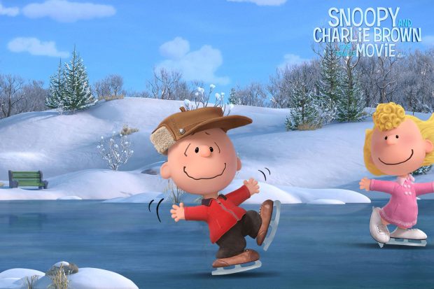 Original Snoopy Winter Wallpaper.