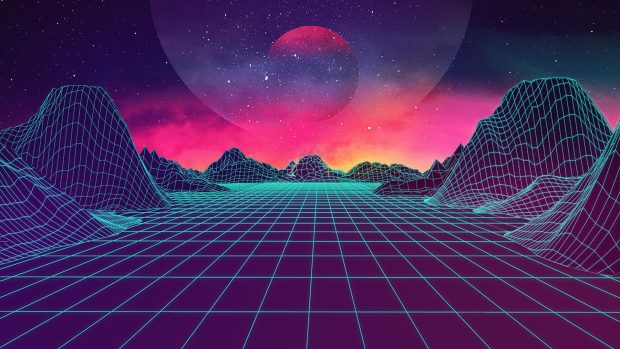 Outrun Wallpaper Free Download.