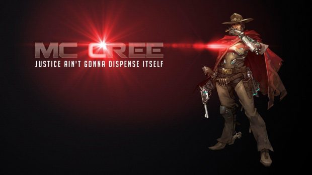 Over Watch Mccree Wallpaper HD.