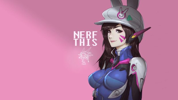 Ovewatch D Va Wallpaper HD.